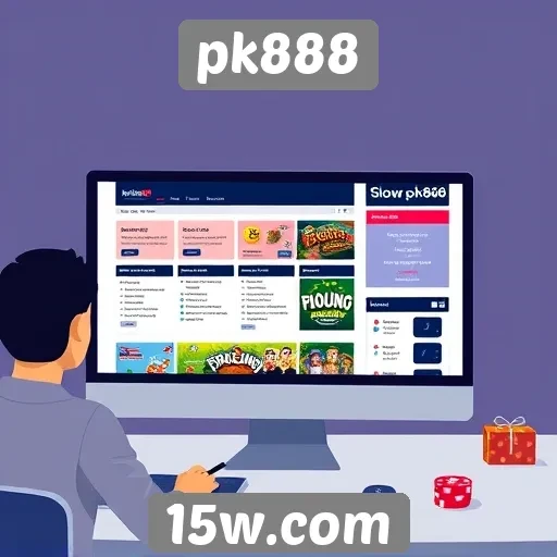 Avaliação da usabilidade do site pk888